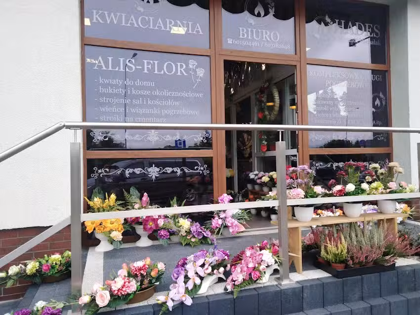 Kwiaciarnia ALIS-FLOR, Cmentarz Komunalny w Żaganiu