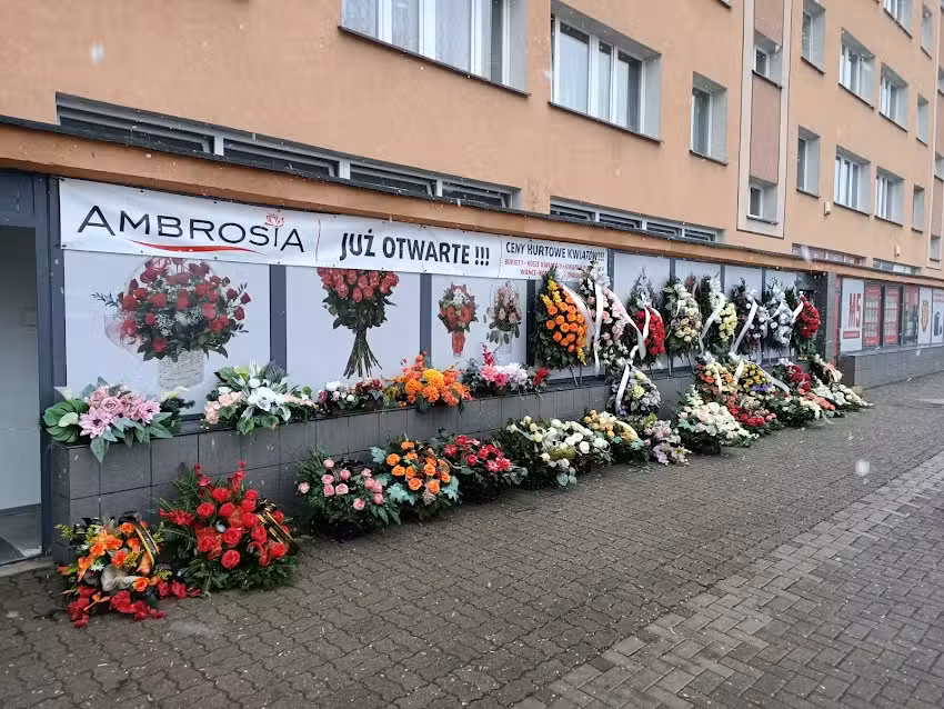 Kwiaciarnia Białystok &ndash; Ambrosia &ndash; kwiaty, wiązanki, wieńce pogrzebowe Białystok