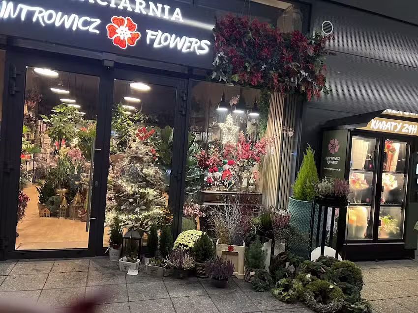 Kwiaciarnia Gintrowicz Flowers Ławica Shopping Park – Kwiatomat 24h/7