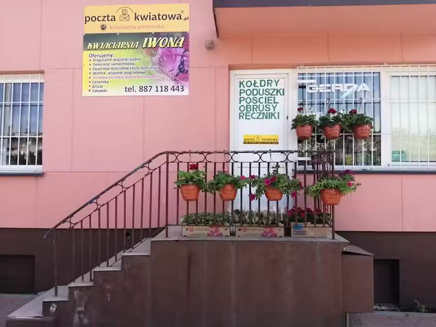 Kwiaciarnia „Iwona” i usługi wielobranżowe Iwona Gajewska Poczta Kwiatowa