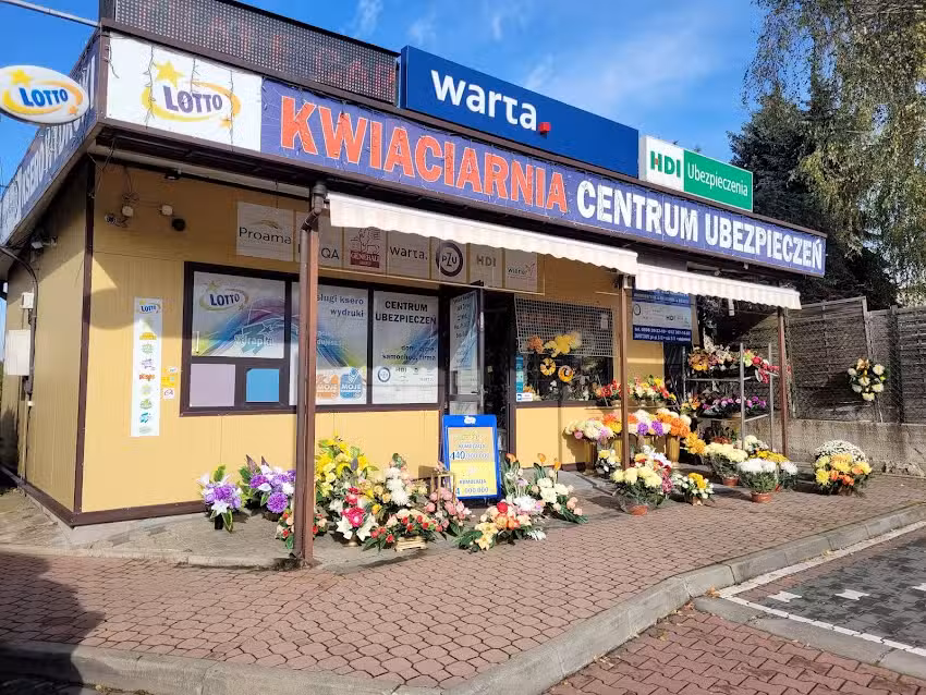 Kwiaciarnia-Kolektura Lotto-Ksero-Wydruki