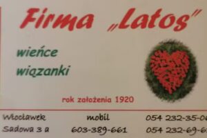 Kwiaciarnia LATOS – florystyka pogrzebowa i okolicznościowa