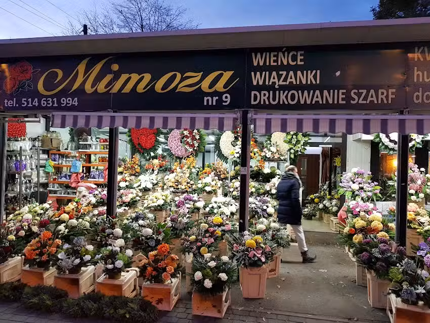 Kwiaciarnia Mimoza- Cmentarz P&oacute;łnocny, Anna Zuznakiewicz