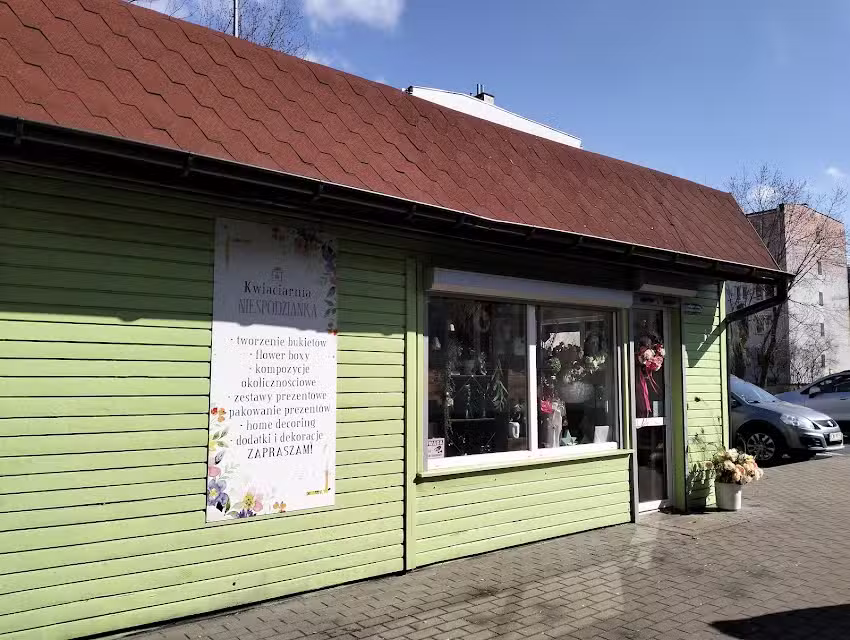 Kwiaciarnia NIESPODZIANKA Włocławek , poczta kwiatowa, dostawy