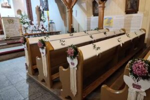 Kwiaciarnia Piwonia Dekorowanie sal Szymbark