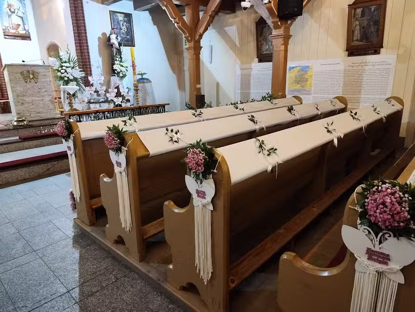 Kwiaciarnia Piwonia Dekorowanie sal Szymbark