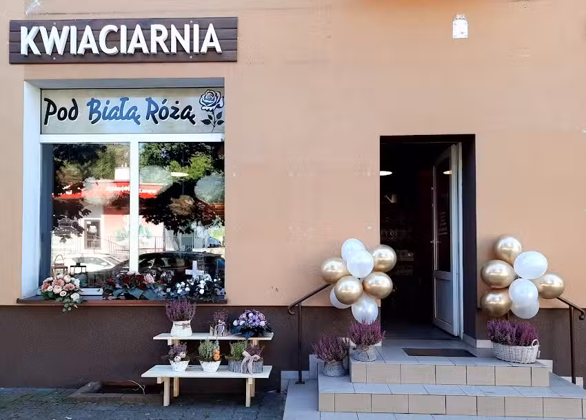 Kwiaciarnia ,,Pod Białą Różą”