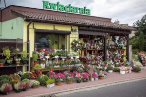 Kwiaciarnia Śmigielska przy Cmentarzu