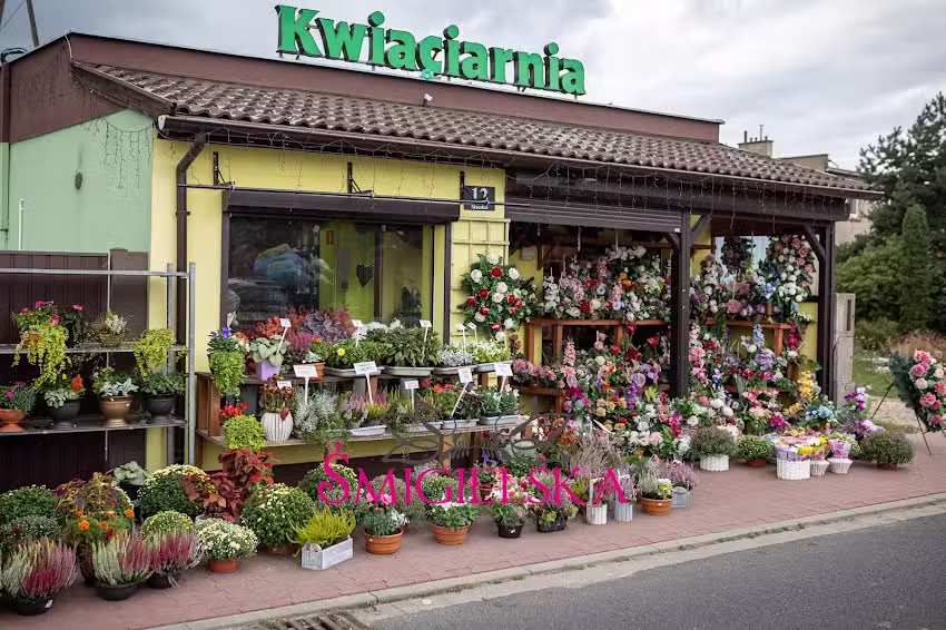 Kwiaciarnia Śmigielska przy Cmentarzu