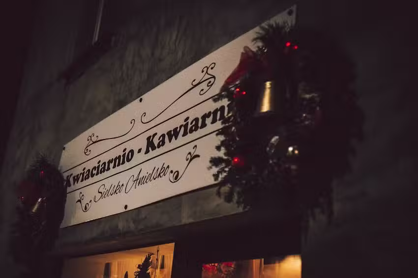 Kwiaciarnio -Kawiarnia SIELSKO – ANIELSKO