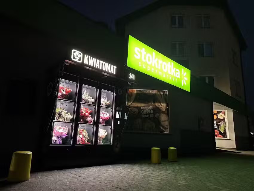 KWIATOMAT 24/7 Kwiaciarni Żywieckiej