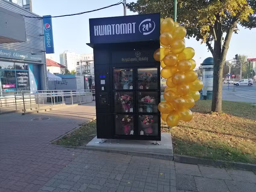 KWIATOMAT 24/7 KWIACIARNIA PRZYSTANEK KWIATY