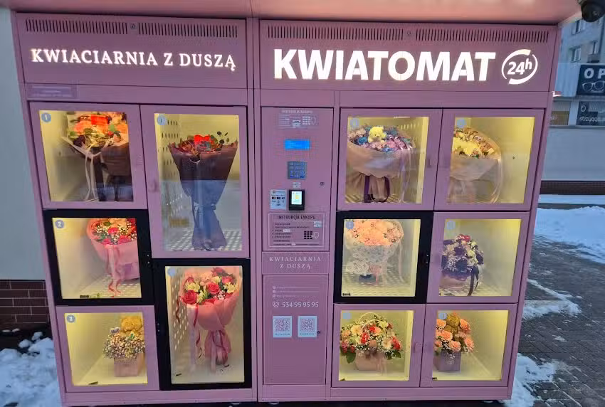 KWIATOMAT 24H/7 Kwiaciarnia z Duszą