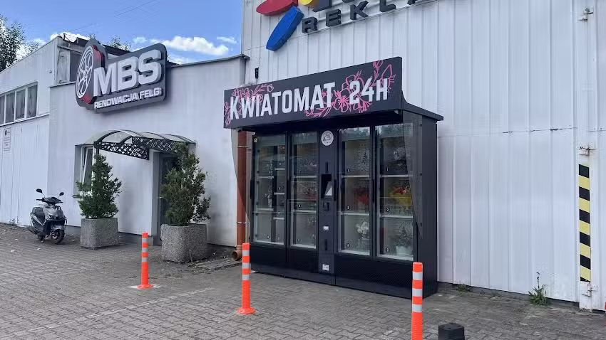 Kwiatomat 24h Zielony Ogr&oacute;d