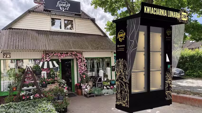 Kwiatomat Lębork 24H Kwiaciarnia Lunaria