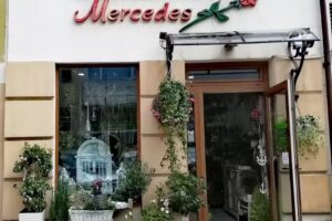 Mercedes. Kwiaciarnia. Sikorska E.