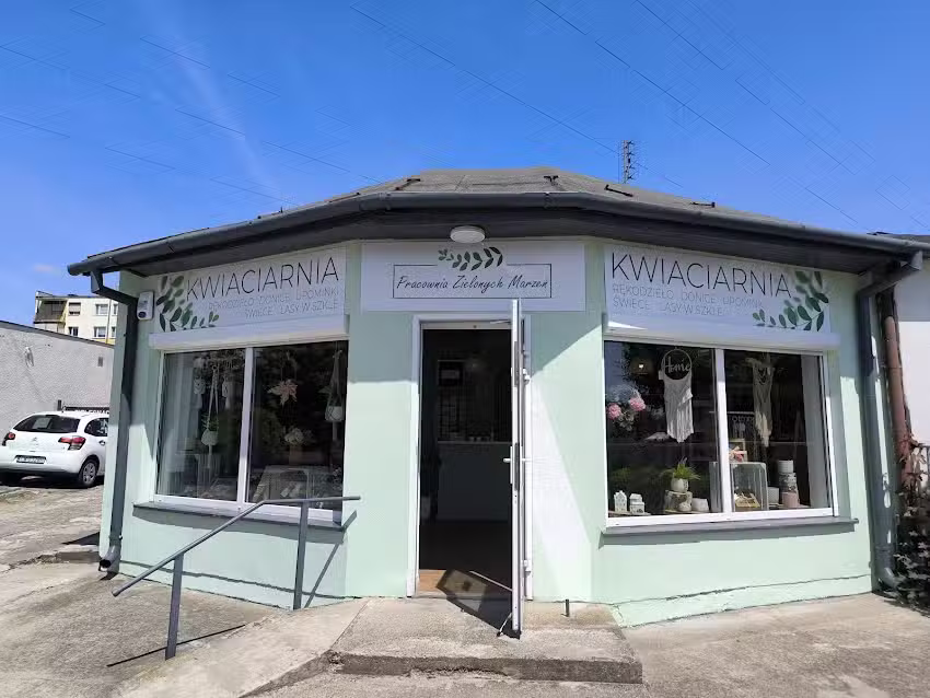 Pracownia Zielonych Marzeń-kwiaciarnia, rękodzieło, upominki, dekoracje, wieczne róże, lasy w szkle, świece sojowe