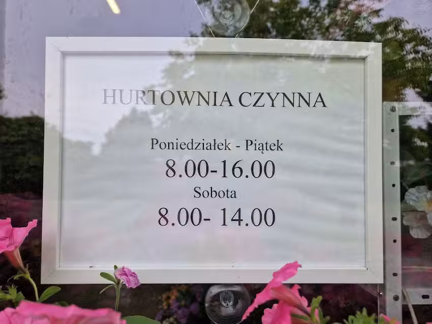 Primapol, hurtowa sprzedaż kwiatów.
