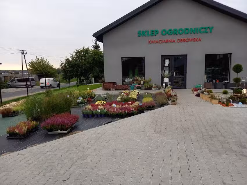 Sklep ogrodniczy Kwiaciarnia Obrowska