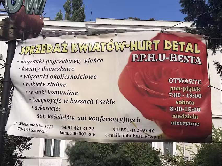 Sprzedaż Kwiatów – PPHU-HESTA