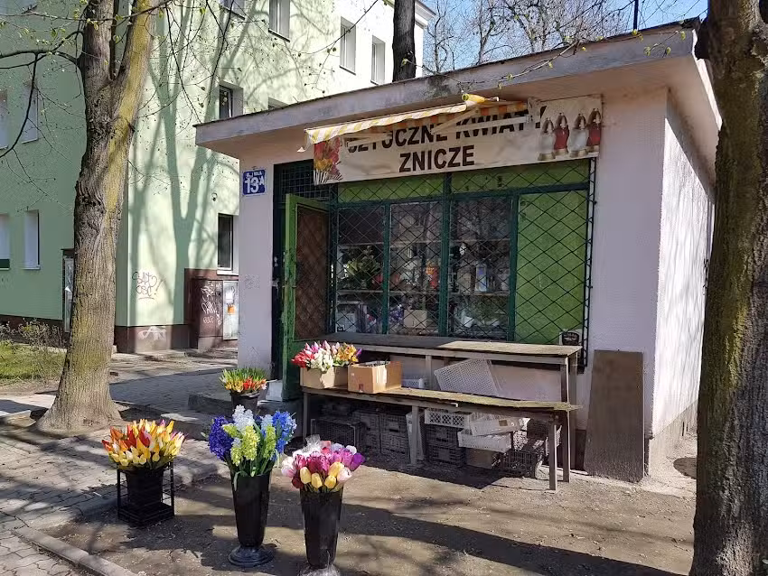 Sprzedaż sztucznych kwiatów