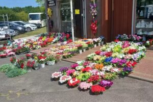 Wieńce i wiązanki pogrzebowe