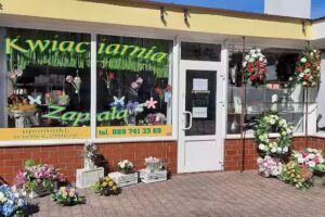 Zapała. Kwiaciarnia