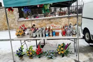 Znicze -cmentarz komunalny Chrzanów