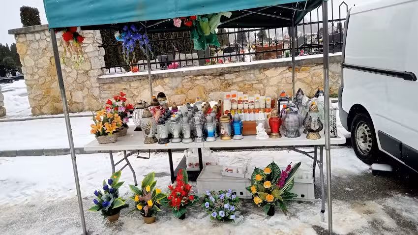 Znicze -cmentarz komunalny Chrzanów